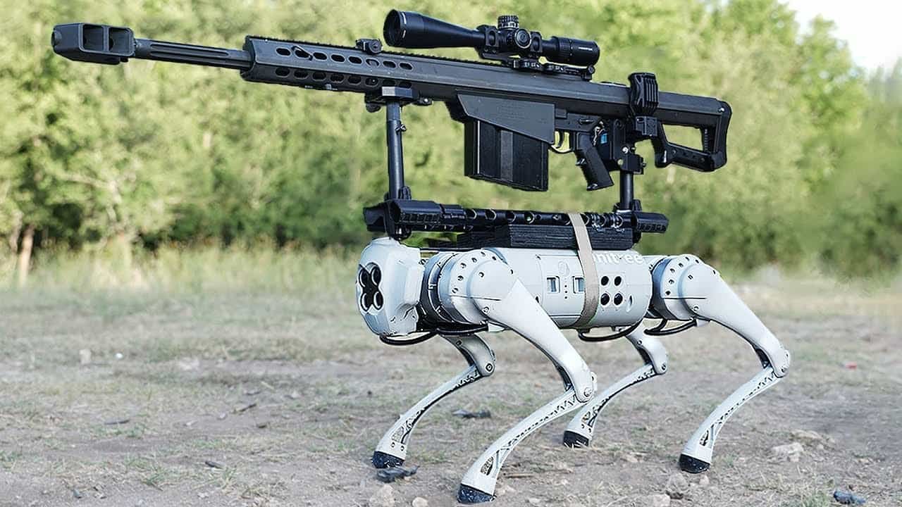 China's New Weaponized Robot Dog for topcalps