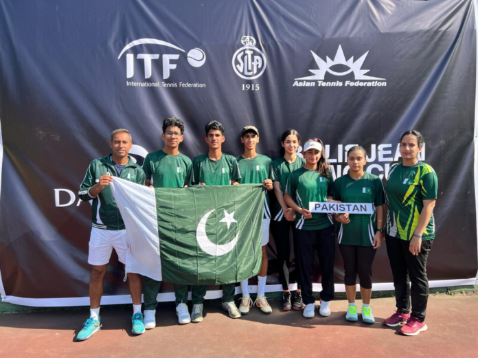 ATF Pakistani tennis team