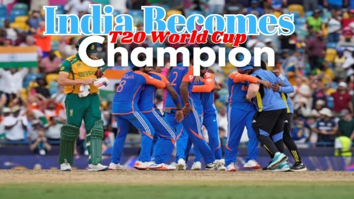 India Becomes Champion