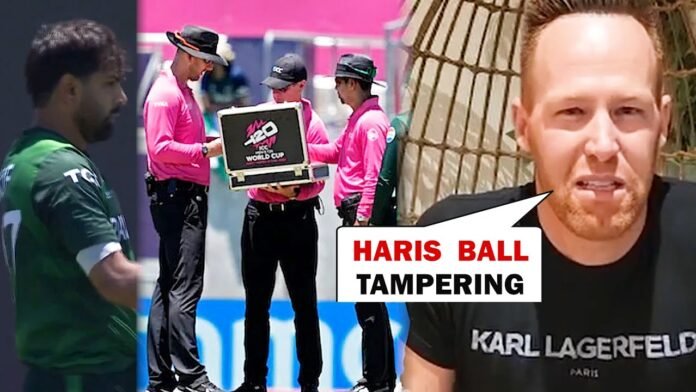 Haris Rauf Accused of Ball-Tampering