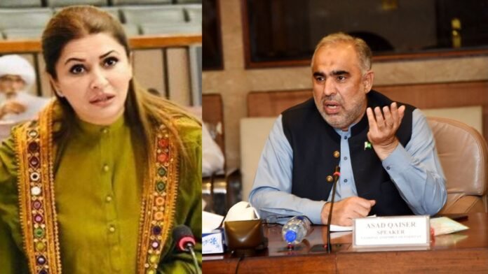 Asad Qaiser vs Shazia Marri Heated Debate in National Assembly