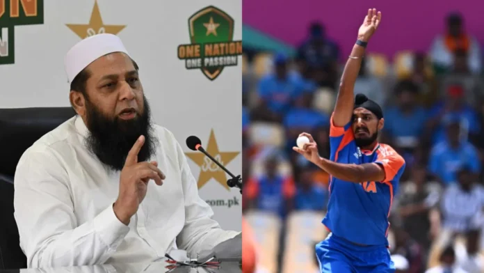 Inzamam-ul-Haq Accuses Arshdeep Singh