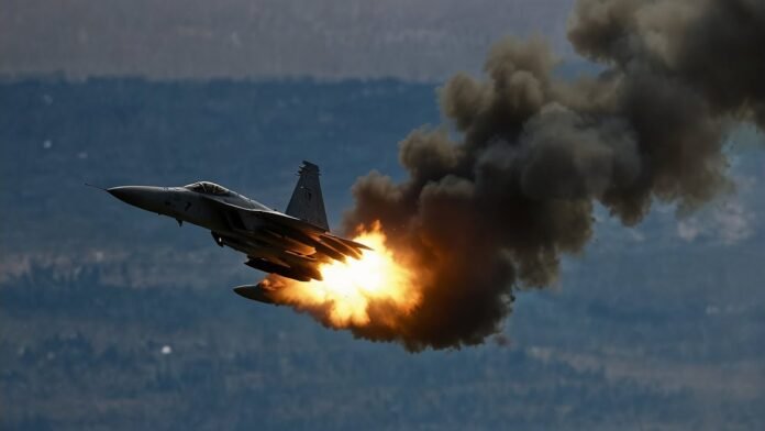 Ukraine attack, Russian fighter jet destroyed