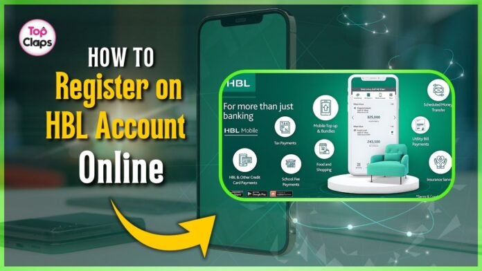 How to register on HBL account online