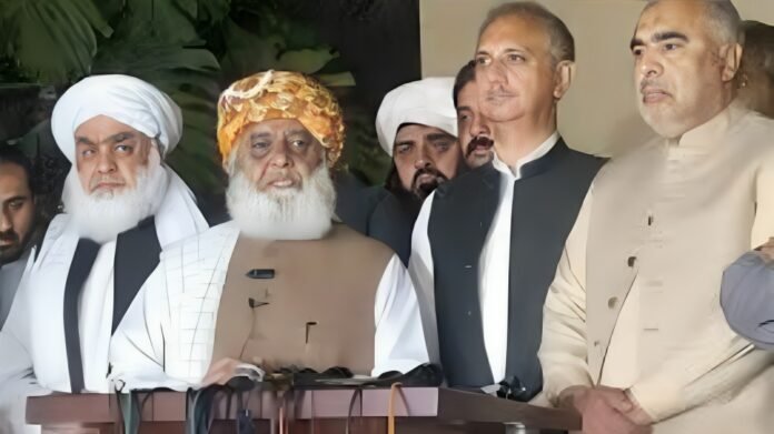 JUI's Kamran Murtaza Heads PTI Negotiation Talks