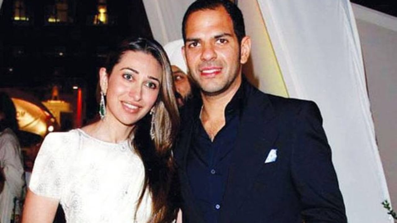 Karishma Kapoor and Sanjay Kapoor