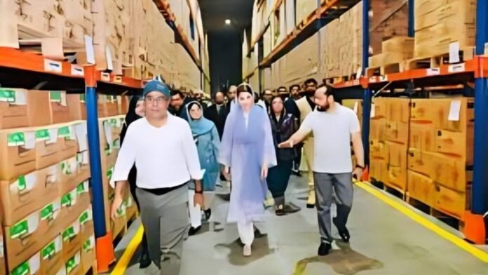 Maryam Nawaz Launches Major Warehouse for Free Medicines