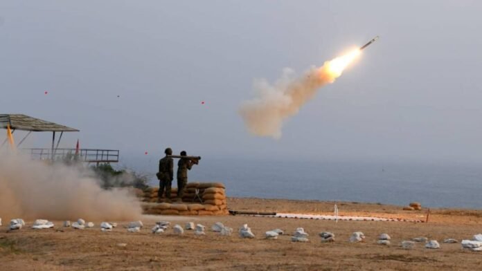 Pakistan Navy Successfully Fires Surface-to-Air Missiles