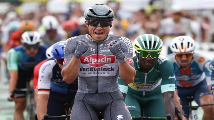 Philipsen Wins Tour de France Stage