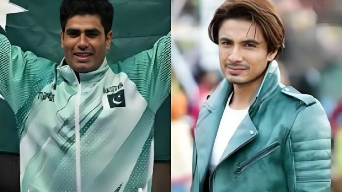 Ali Zafar Awards Arshad Nadeem for Olympic Gold Medal