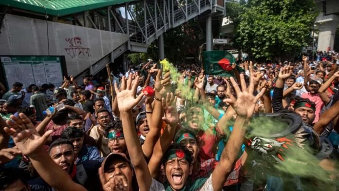 Bangladesh Students Reject Military Rule, Demand Interim