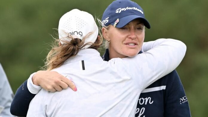 Charley Hull Nears Lead