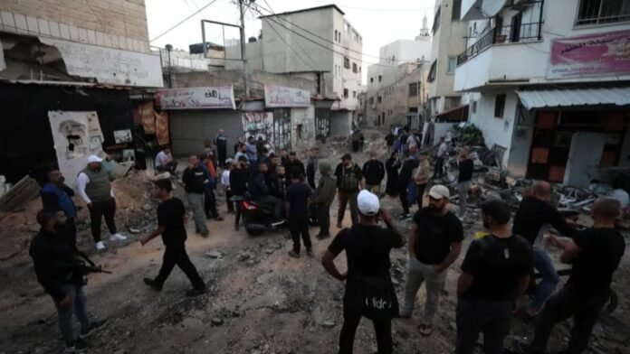 Israeli Army West Bank Siege: Jenin Bulldozer Assault