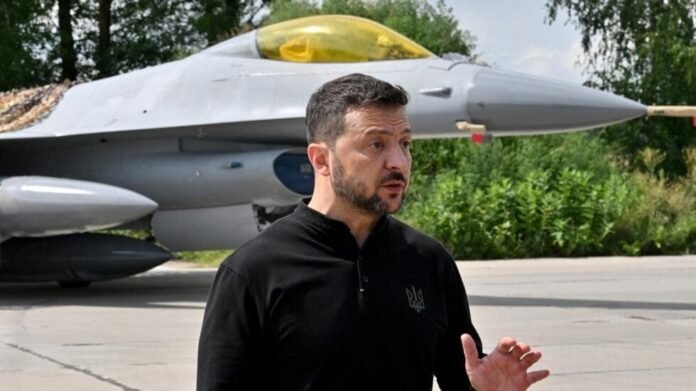 Ukraine Military Boost First F-16 Jets Received - Zelensky