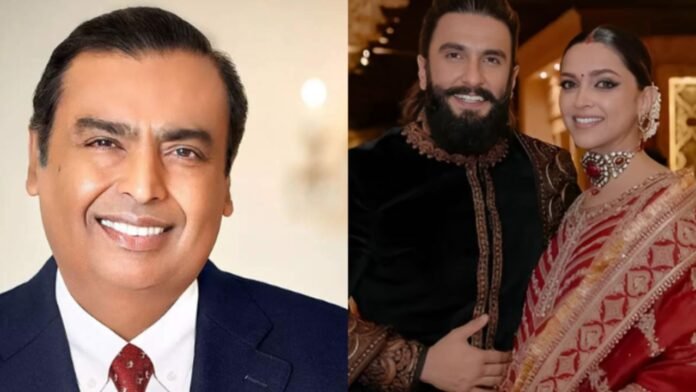 Mukesh Ambani Congratulates Deepika-Ranveer at Hospital