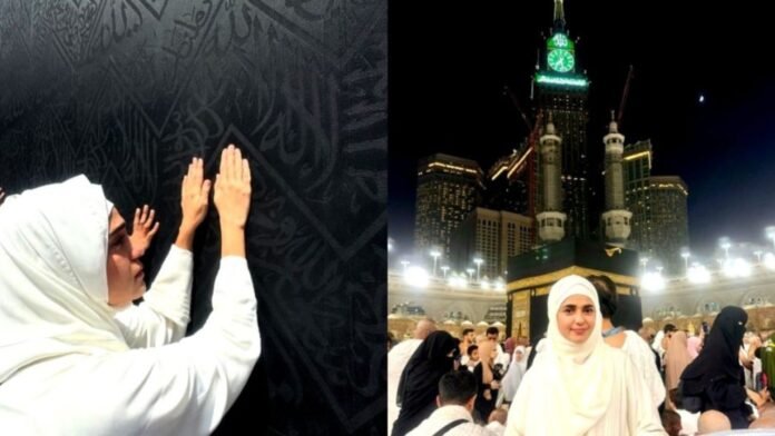 Sumbul Iqbal Completes First Umrah A Journey of Faith