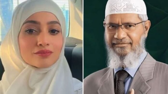 Actress Zarnish Khan has apologized to Dr. Zakir Naik