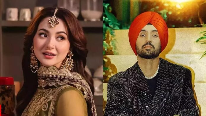 Hania Amir's Entrance at Diljit Dosanjh's Concert