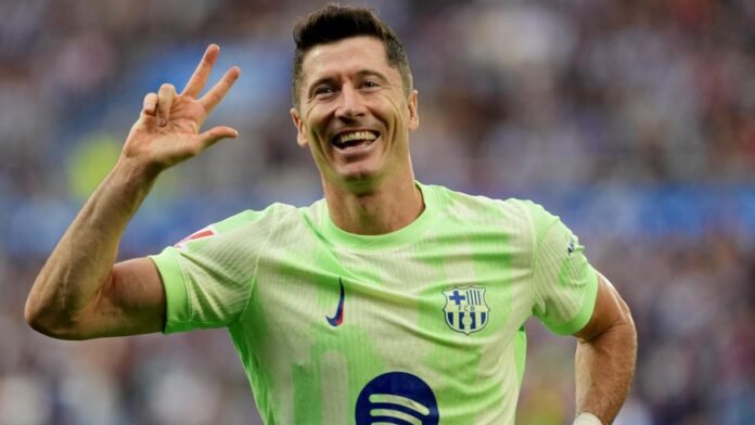 Robert Lewandowski Hat-Trick Leads