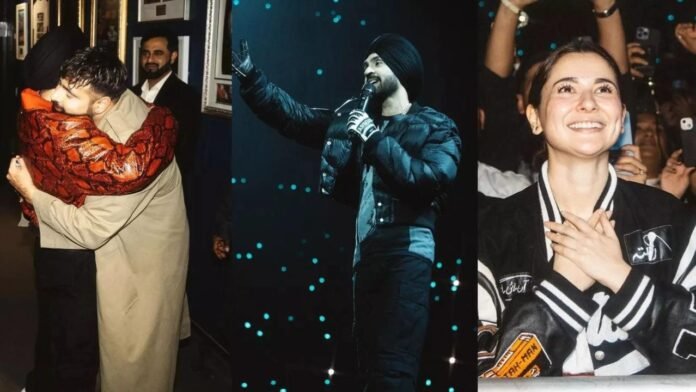 Badshah Surprises at Diljit Dosanjh's London Concert